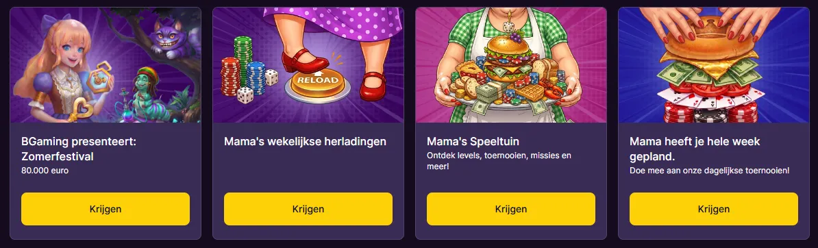 Casino MamaBet bonus